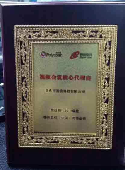 寶利通(POLYCOM)2014年度神州數碼合作伙伴