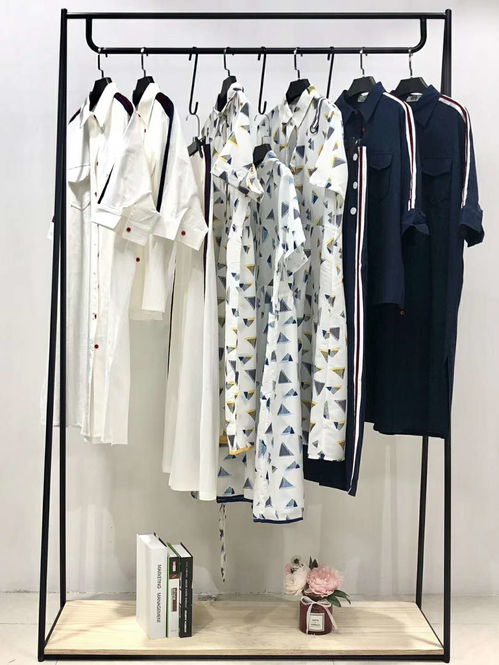 【廣州品牌折扣女裝休閑高雅連衣裙時尚純色尾貨批發】-